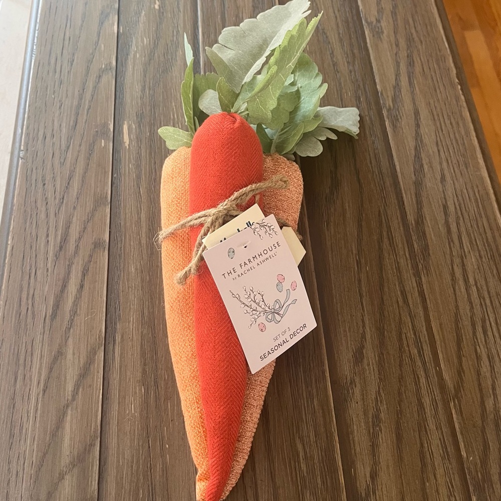 Easter fabric carrots